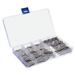 M3SS2 M3 442Pcs Stainless Steel Allen Bolt Nut Hex Socket Cap Screw Assortment Kit
