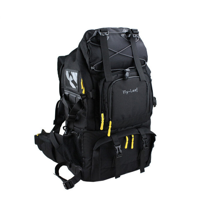 Flying Leaf FL-303D Shockproof Water-resistant Camera Bag Backpack for Canon for Nikon DLSR Camera Tripod Lens Flash