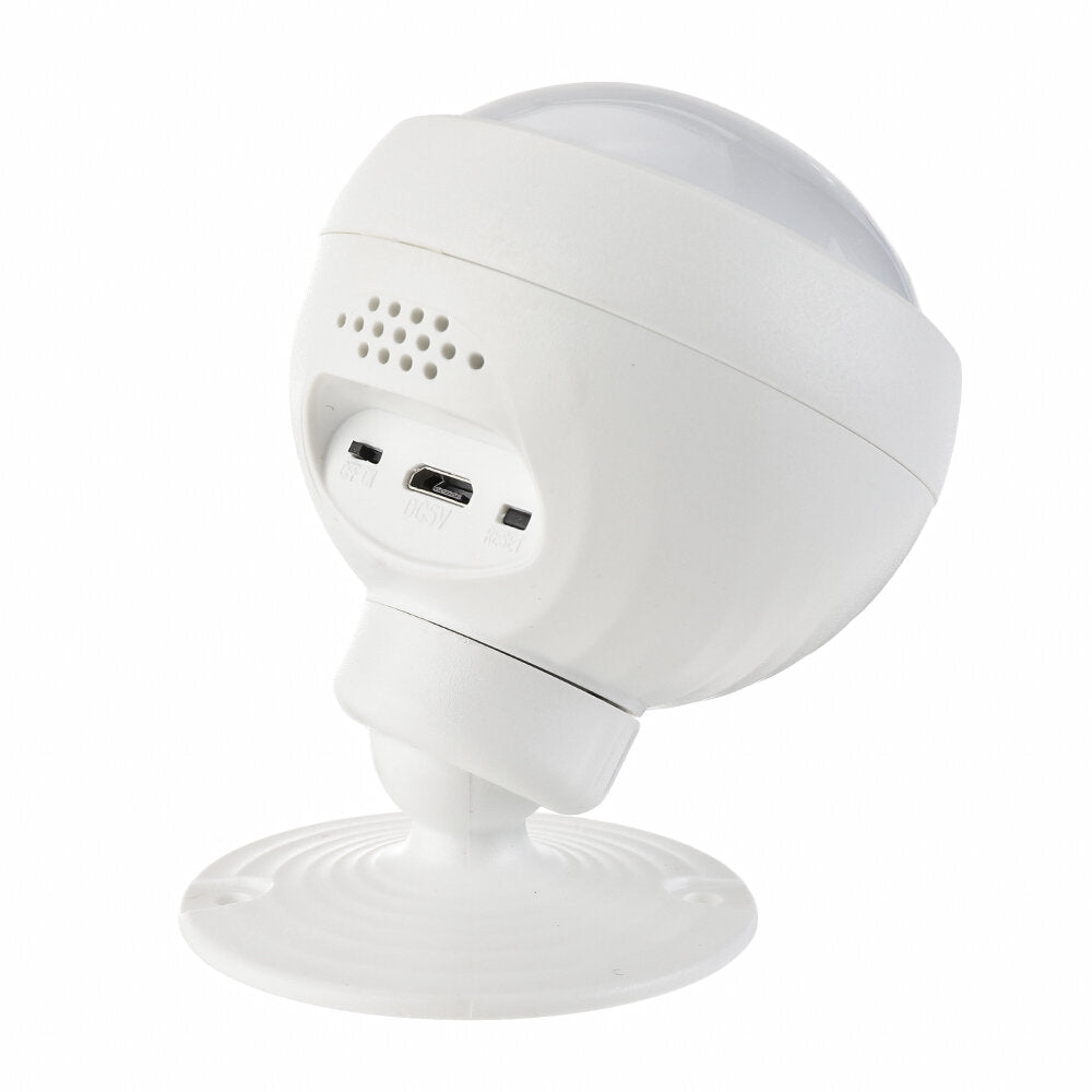 Smart WiFi PIR Motion Sensor Human Detector Smart Life Tuya App Control Alarm System Infrared Human Sensor USB Charging Version
