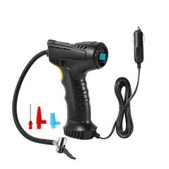 120W 2000mAh DC 12V Wired/Wireless Tyre Pump Compressor Digital Inflator for Bicycles Motorcycles Cars Balls