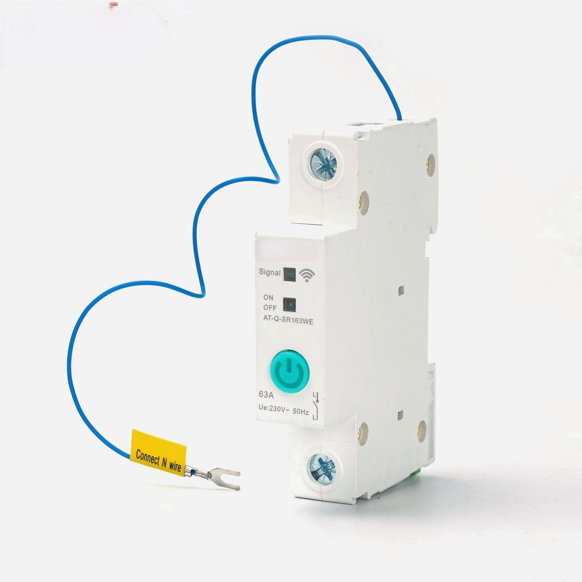 DIN Rail WIFI Circuit Breaker Smart Switch Remote Control by Ewelink APP for Smart Home 63A without Leakage Protection