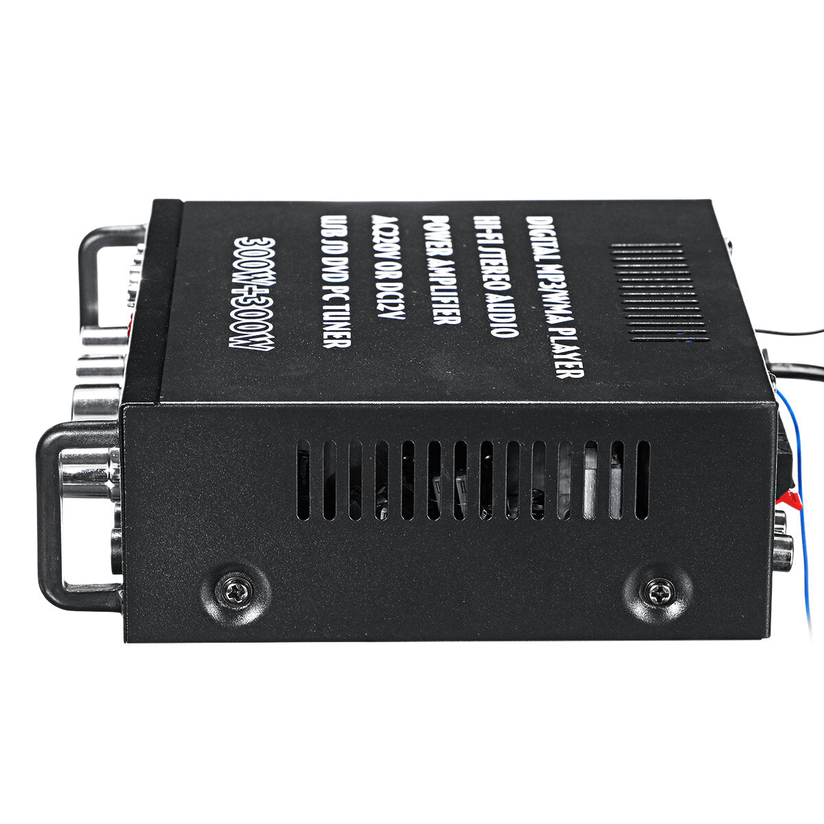 2x300W 110-220V Bluetooth Audio Power Amplifier EQ Stereo AMP Car Home 2CH AUX USB FM SD Hi-Fi Digital Radio