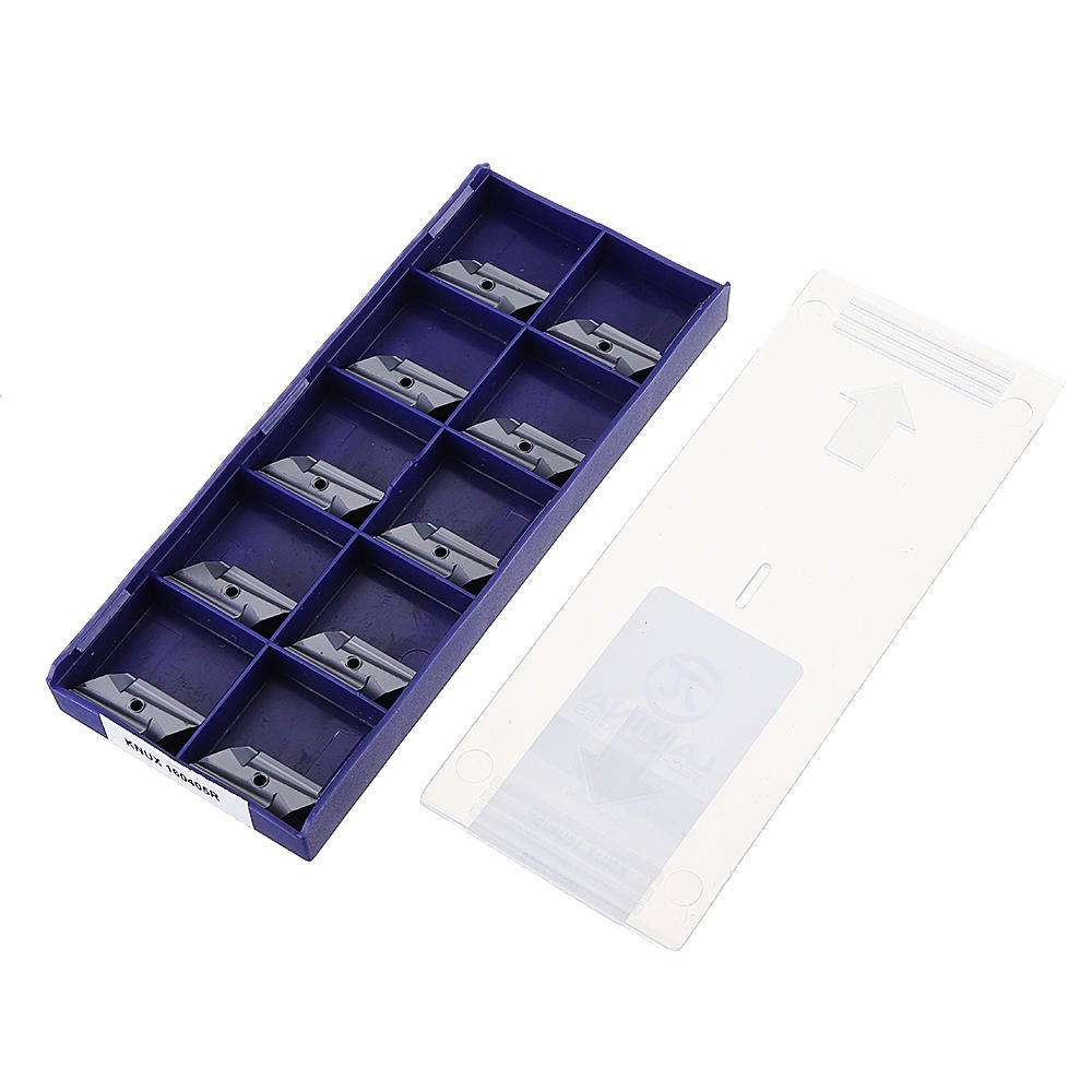 10pcs KNUX160405R KNUX160405L Carbide Insert Milling Cutter Inserts Turning Tool for Steel Machining