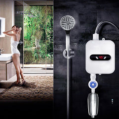 Electric Tankless 3500W Mini Instant Hot Water Heater Kitchen Faucet Tap Heating