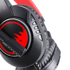 Gaming Headset 3.5mm Wired Headphone with Microphone Noise Cancelling LED Light for PS4 for Xbox One for PC