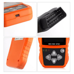 OBD2 Car Automotive Scanner Engine Light Fault Code Readers I/M Readiness LIVE Data Diagnostic Test Tool