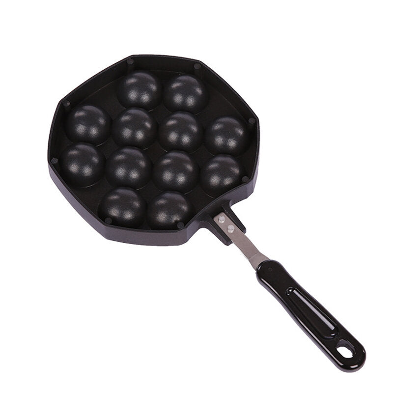 Grill Pan 16 Holes Octopus Maker Stove Cooking Plate for Kitchen