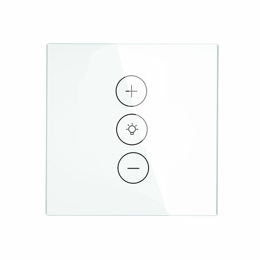 WiFi Smart Wall Touch Light Dimmer Switch Tuya APP Remote Control Works with Amazon Alexa and Google Home