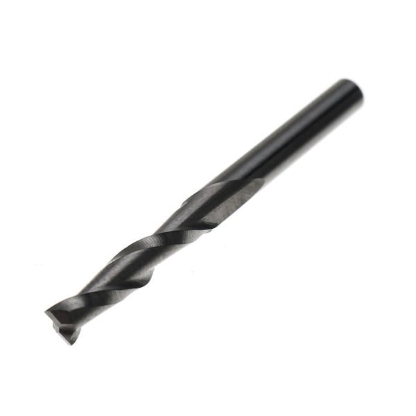 10pcs 1/8 Inch Double Flute Spiral 17mm End Mill Set CNC Carbide Flat Nose