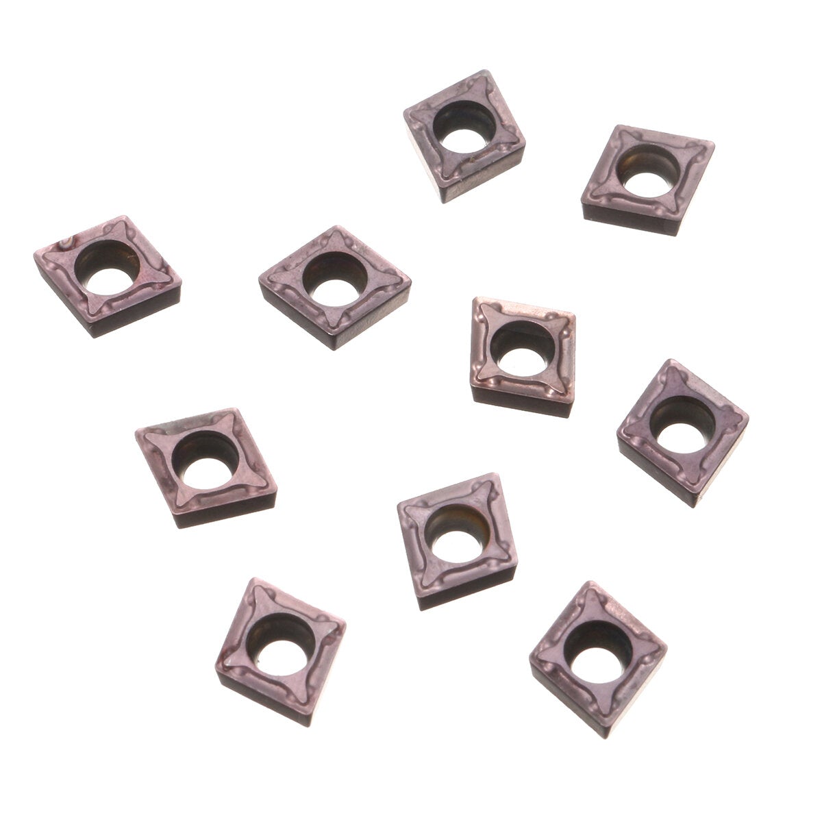 4pcs 7/8/10/12mm Lathe Boring Bar Turning Tool With 10pcs CCMT0602 Inserts