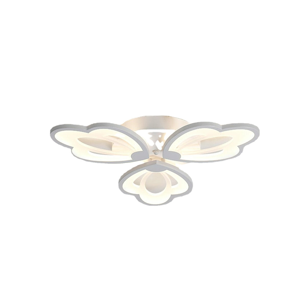 Leaf Acrylic LED Ceiling Light Pendant Lamp Hallway Bedroom Dimmable Fixture