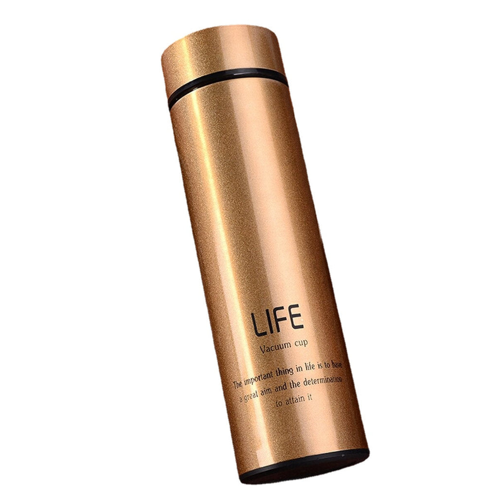 500ml Creative Stainless Steel Thermos Vacuum Cup Sports Outdoor Portable Straight Body Cup