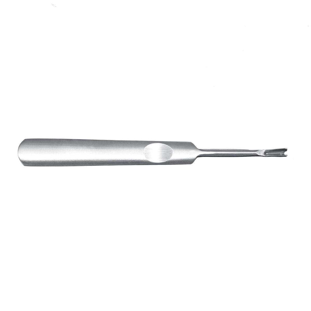 95/113/116/118mm V/U-shaped Silver Stainless Steel Hand Make Leather Trencher Slotting Tools Kit