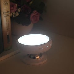 360 Rotation Human Body Sensor LED Night Light Magnetic Holder USB Rechargeable Lamp