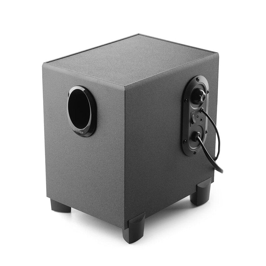 2.1 Channel Multimedia Speaker MDF 4-inch Subwoofer Hi-Fi Stereo Bass 3.5mm Audio Computer Speakers with EU Plug