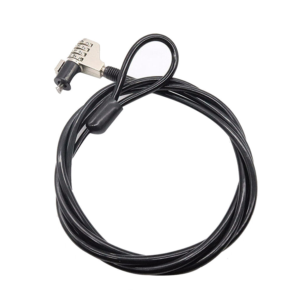 Anti Theft Laptop Lock Security Cable 4 Digit Password Protections
