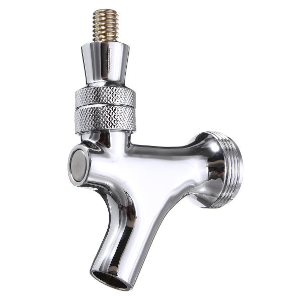 Chrome Draft Home Brew Beer Faucet Tap for Kegerator Tower