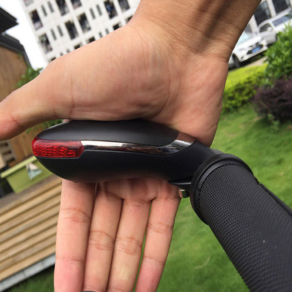 1 Pair Bicycle Handlebar Light Cycling Bike Light 3 Modes Red Warning Lamp Waterproof IPX6 Turn Signals