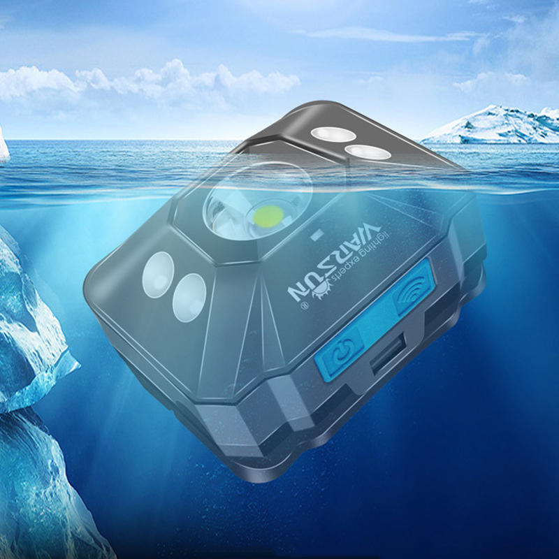 500LM 4 Modes 60 Adjustable 5ATM Waterproof Motion Sensor LED Cycling Bike Headlamp