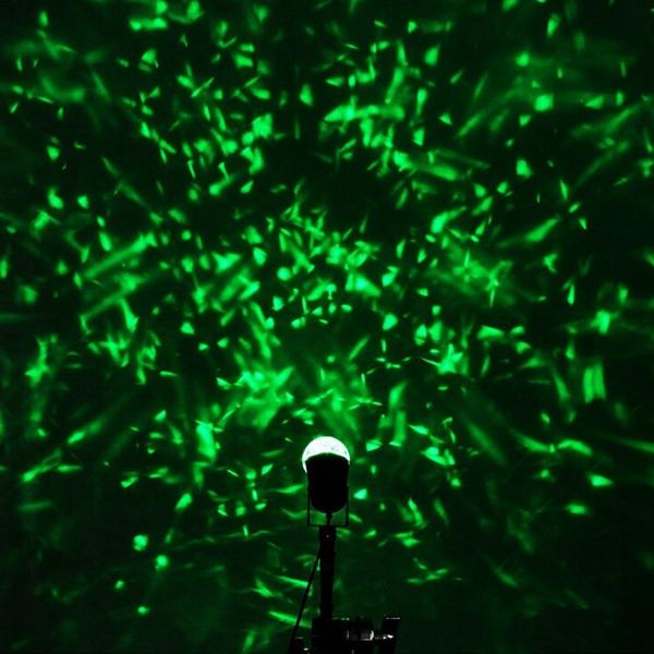 3W Rotating Crystal Ball LED Christmas Projection Stage Light Waterproof Outdoor Landscape Spotlight