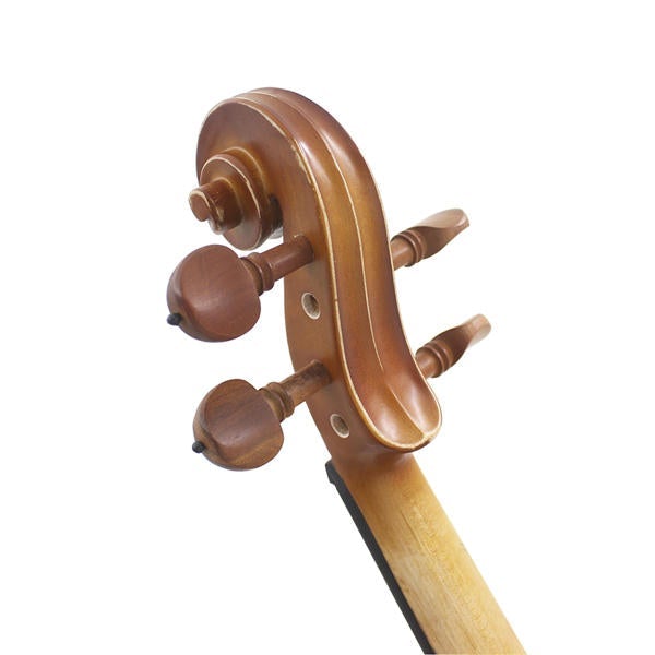 4/4 Spruce wood Carving Violin with Bow String Mute Case