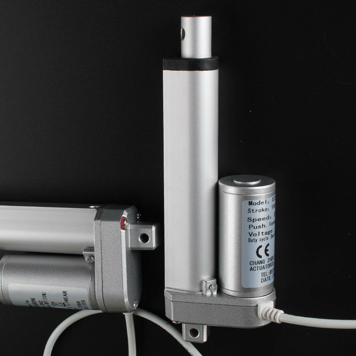 DC 12V 50-300mm 200N Stroke Tubular Motor Linear Actuator Motor