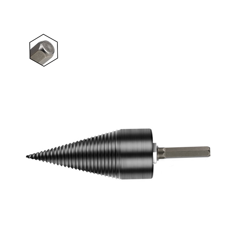 32-45mm Kindling Firewood Splitter Drill Bit Split Wood for Electric Hammer