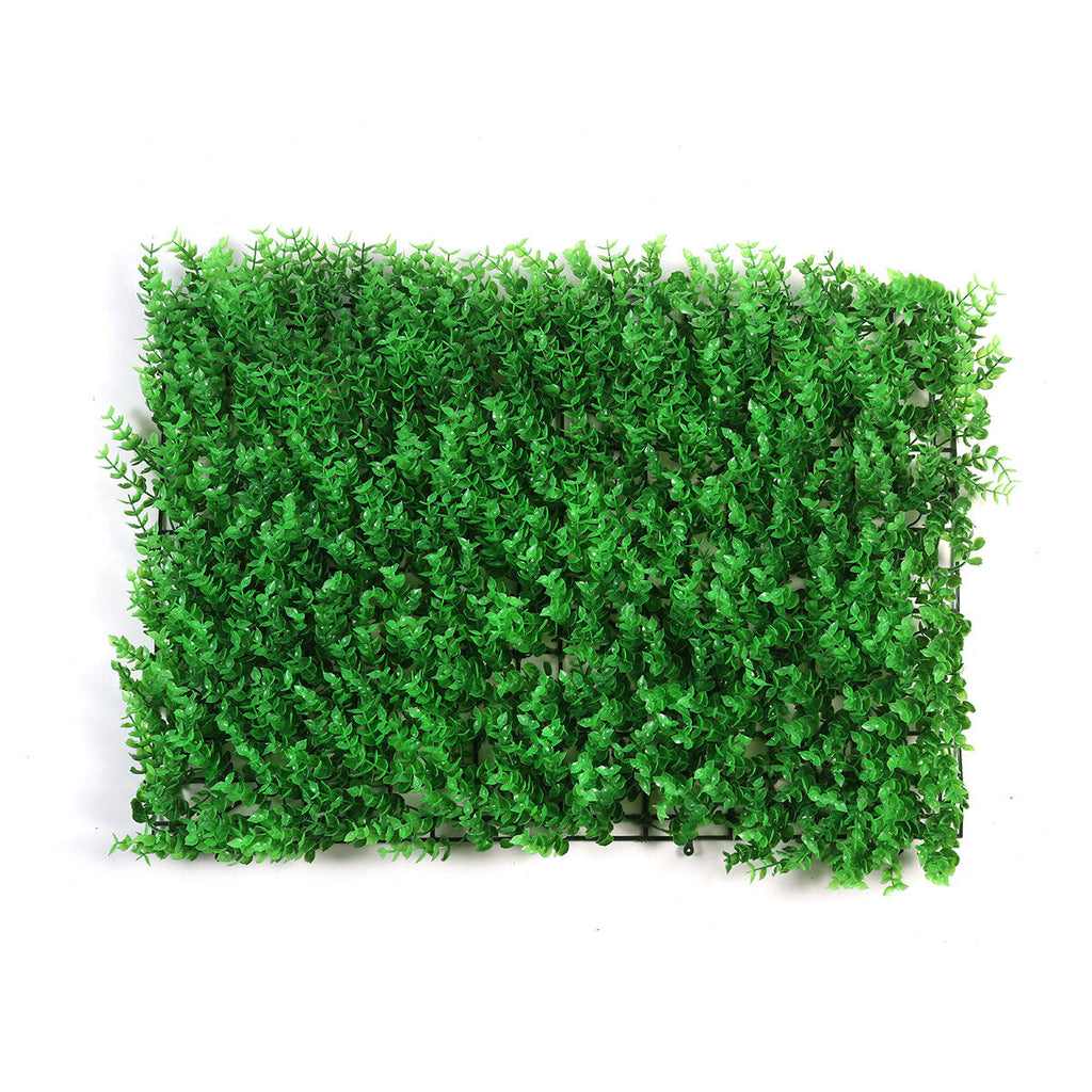 40x60cm Artificial Plant Mat Greenery Wall Hedge Grass Fence Foliage Decoration