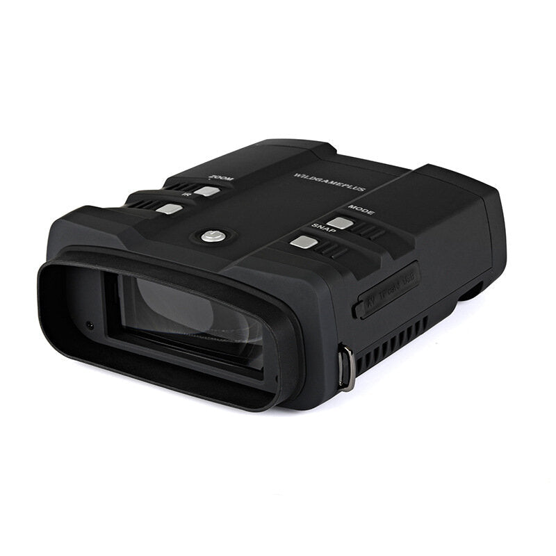 HD Infrared Night Vision Binoculars Hunting Camera 1080P Digital Zoom IR Telescope with TF Card Storage Bag for Wildlife Monitoring