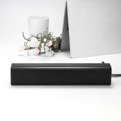 Dual Speaker Function Black Strip Subwoofer USB2.0 Computer Speaker