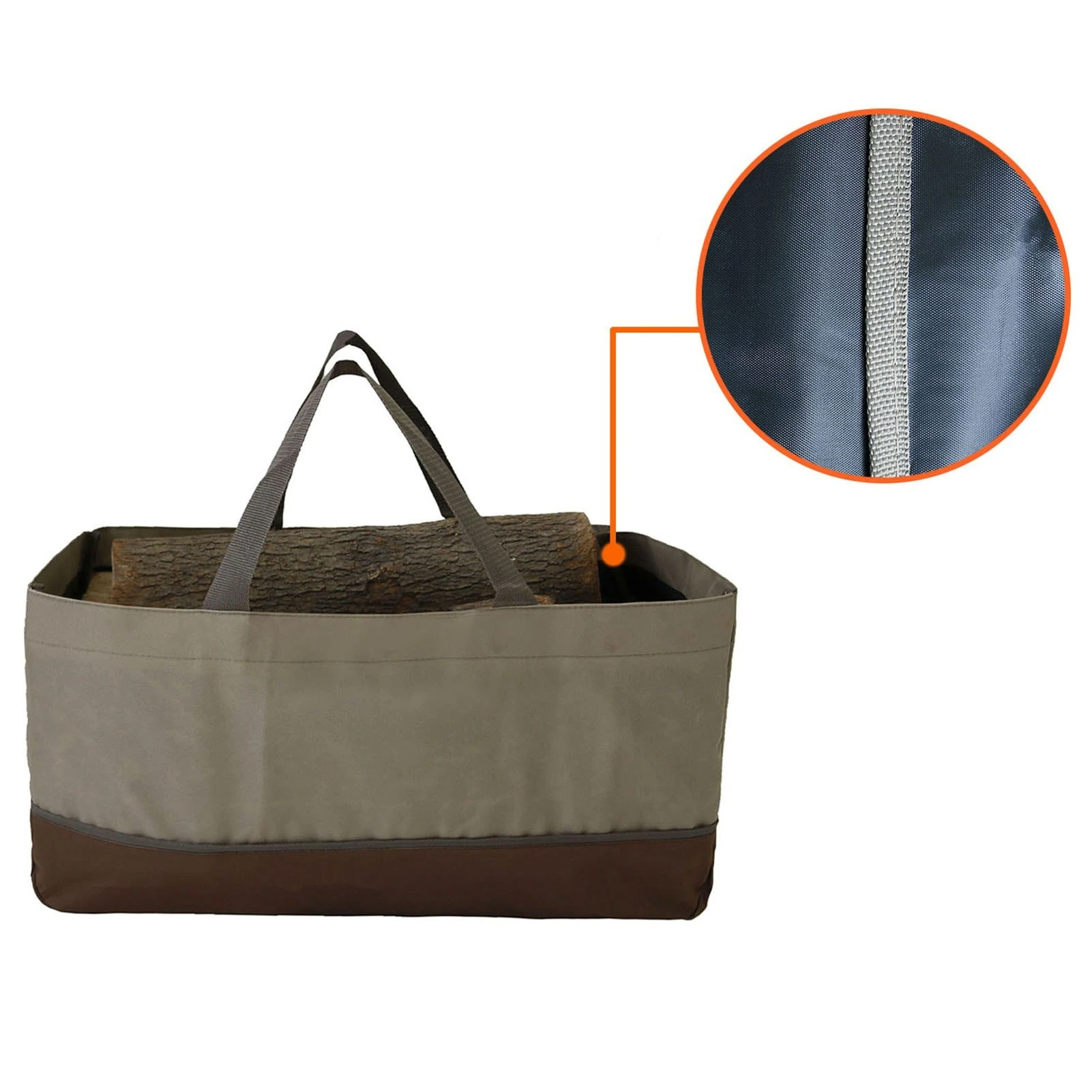 Firewood Log Carrier Large Firewood Bag High Capacity Durable