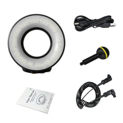 Sea Frogs SL-108 67mm 40M Underwater Waterproof Diving 7500K Video Ring Flash Light
