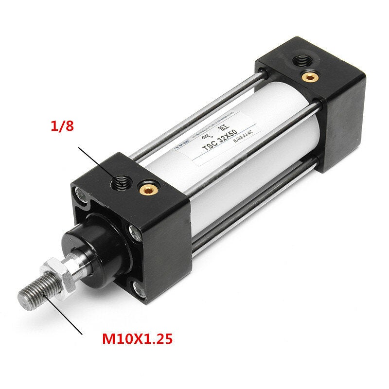 32mm Bore 50mm Stroke Double Acting Pneumatic Air Cylinder