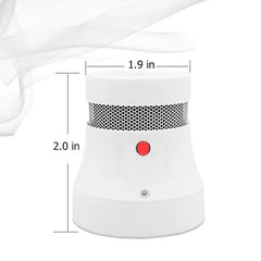 Smart Smoke Detector WiFi Smoke Sensor Networked Smoke Alarm Work with Smart Life Tuya APP