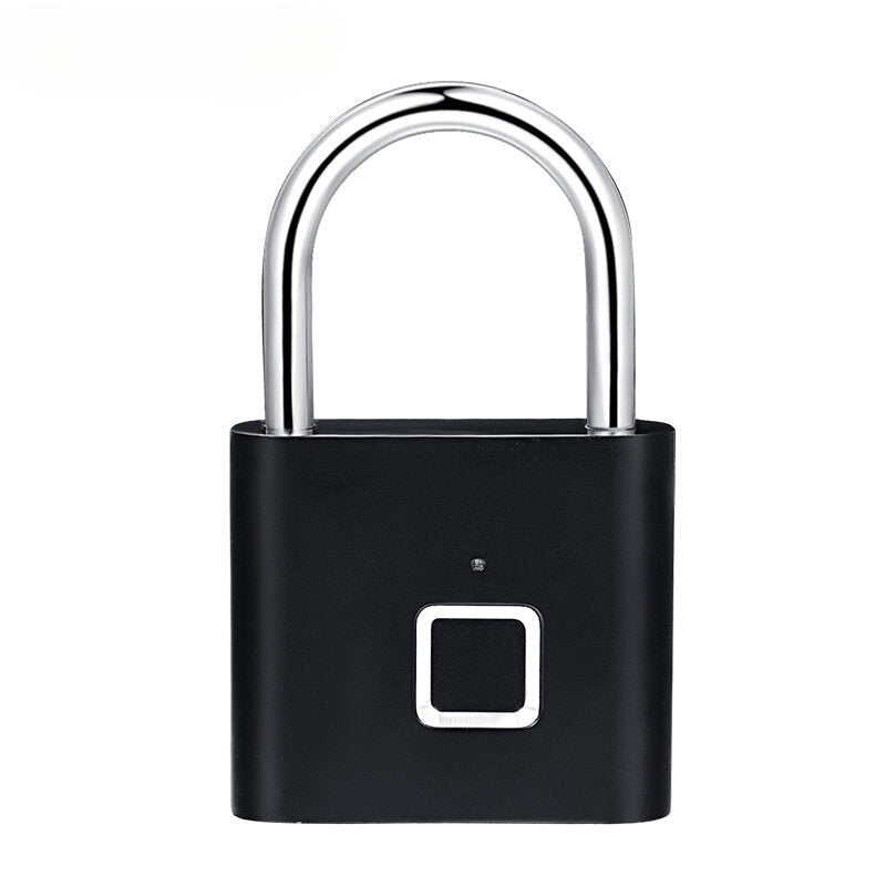 Fingerprint Smart Padlock Small Lock Head Fingerprint Cabinet Lock Anti-theft Lock