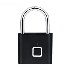 Fingerprint Smart Padlock Small Lock Head Fingerprint Cabinet Lock Anti-theft Lock