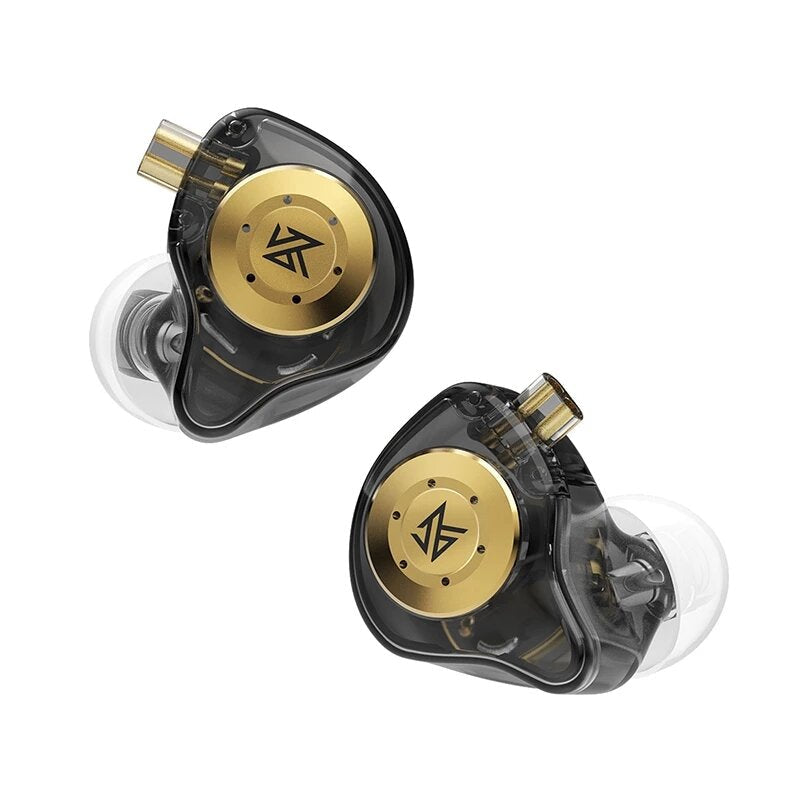 Dual Magnetic Circuit Dynamic Drive 10mm Earphone Hi-Fi Bass Earbud Sport Noise Cancelling Headset for KZ EDXPRO ZST ES4
