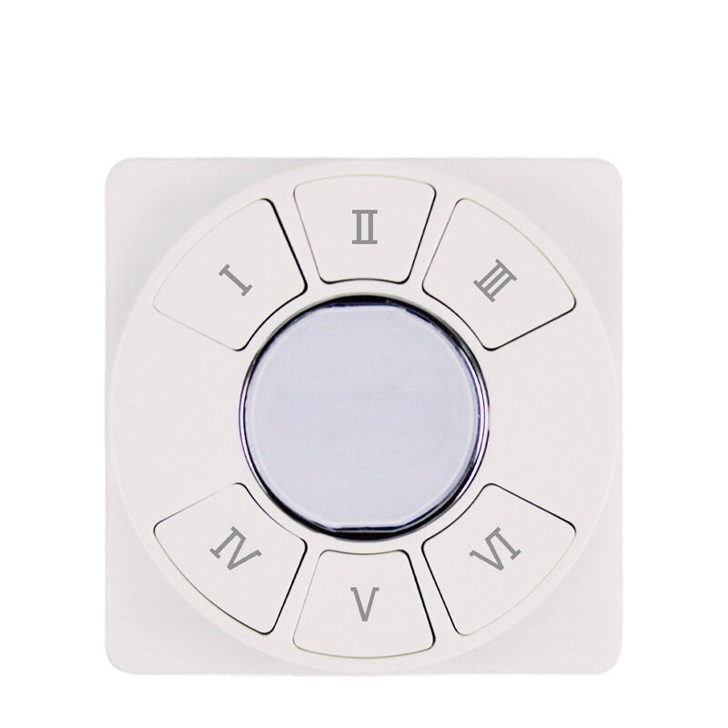 Smart Wireless Switch Wall Remote with Push Button Works with Alexa Google Home 6 Channels