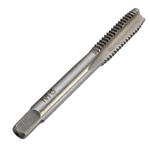 T Handle Ratchet Tap Wrench with 5pcs M3-M8 Machine Screw Thread Metric Plug Tap