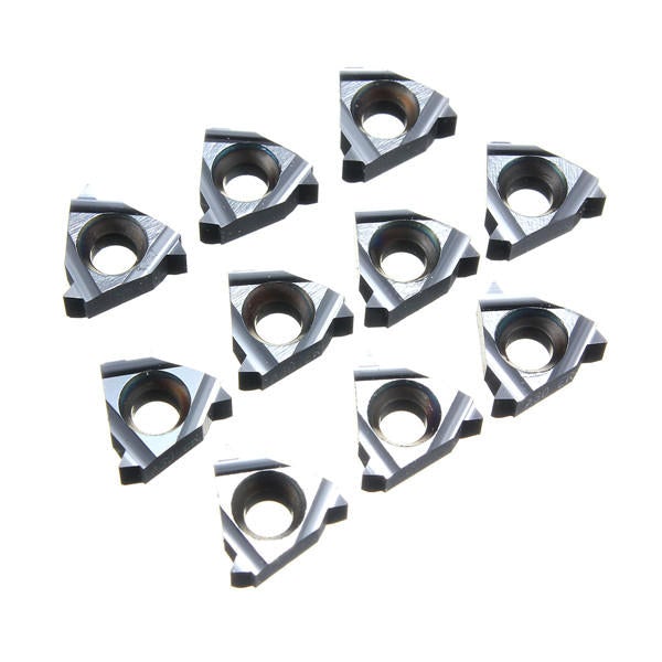 10Pcs Inserts for External Turning Tool Holder