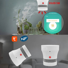 Smoke Alarm Household Low Power Fire Detector 3C Fire Smoke Alarm