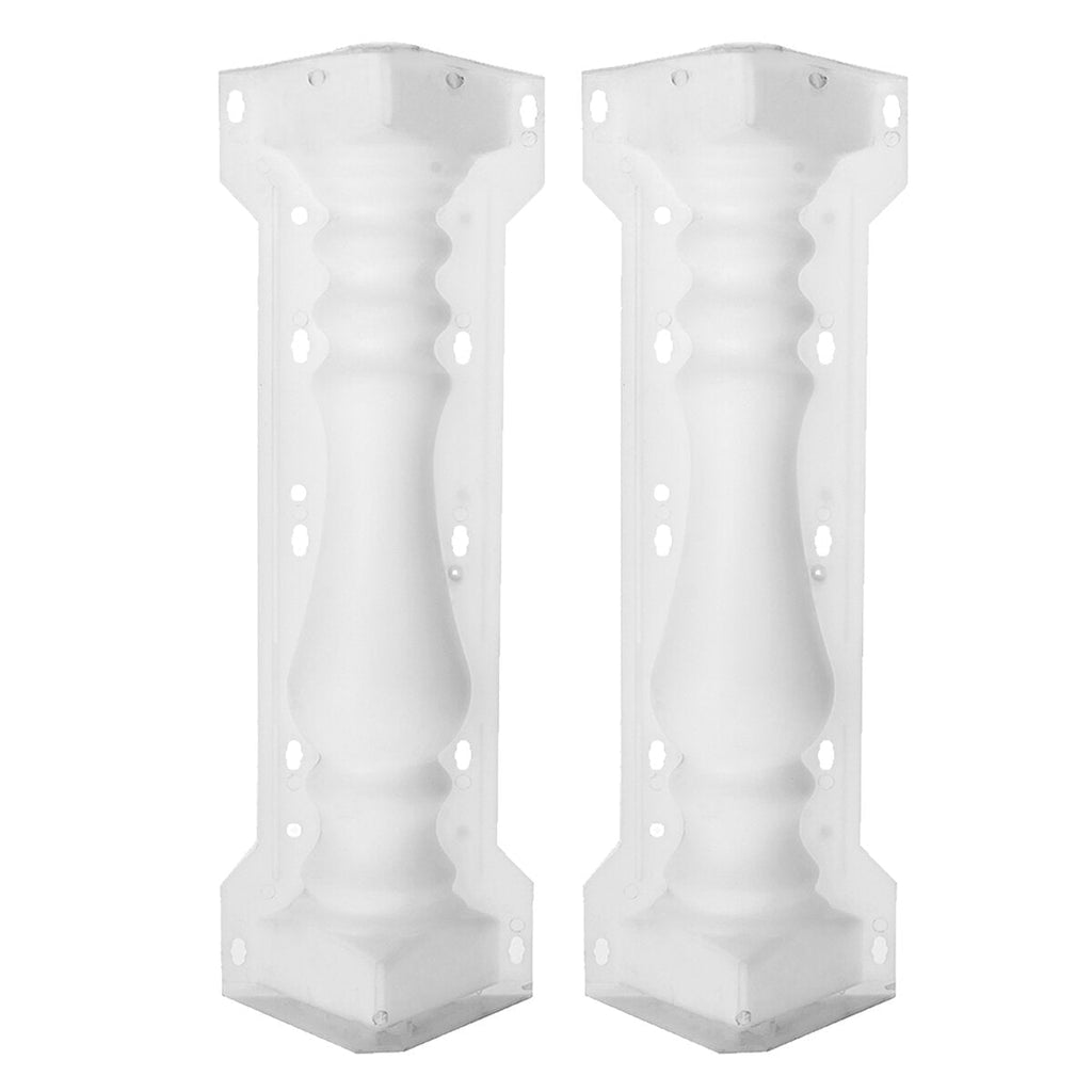 Column Mold Balcony Garden Pool Fence Cement Railing Plaster Concrete Mould
