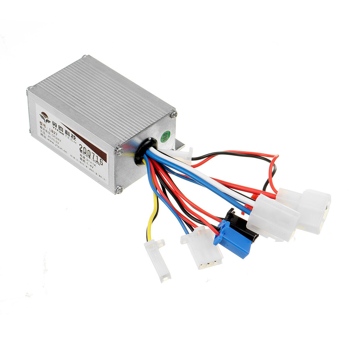 24V/36V/48V 250/350/500W Brushed Controller Box for Electric Bicycle Scooter