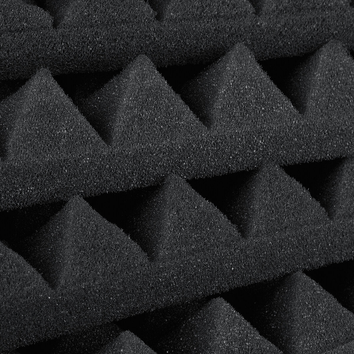 4 Pcs Soundproofing Acoustic Foam Sound Treatment Absorption Wedge Tiles Studio Room