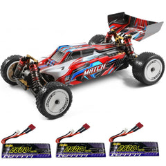 RTR Two/Three Upgraded 2600mAh RC Car 1/10 2.4G 4WD 45km/h Metal Chassis Vehicles Models Toys