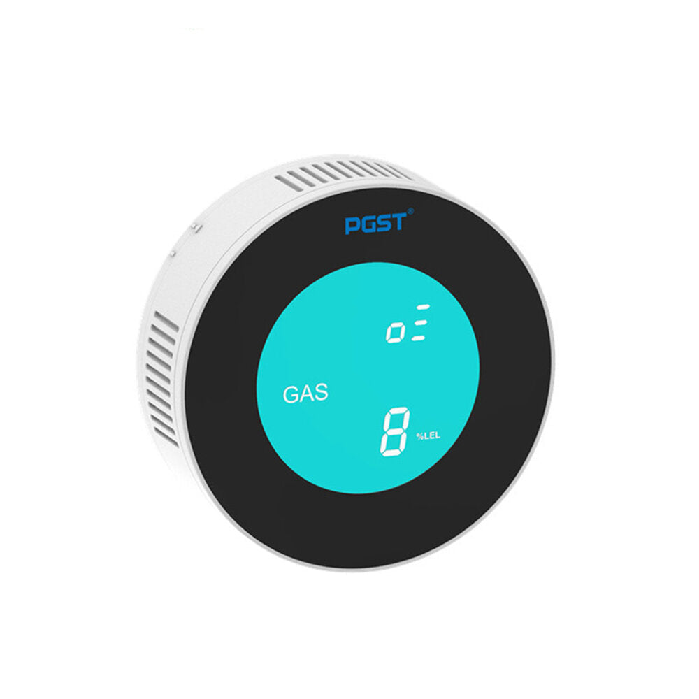 Wifi Gas Sensor Combustible Natural Gas Leak Detector App Alert Push Smart Alarm Sensor for Home