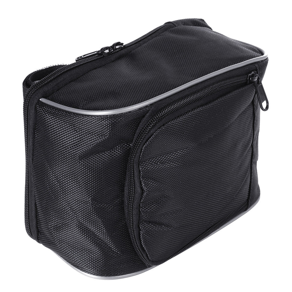 3/5L Folding Bike Storage Basket Bag Waterproof Bicycle Carrier Holder Bag Outdoor Cycling