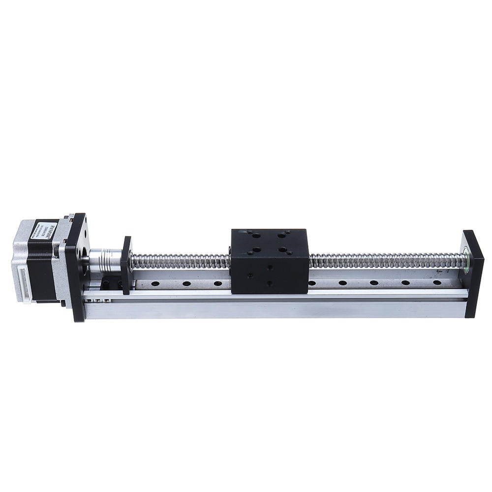 Upgraded 100-600mm Linear Actuator Ballscrew Linear Module Linear Guide with Stepper Motor for CNC 3D Printer