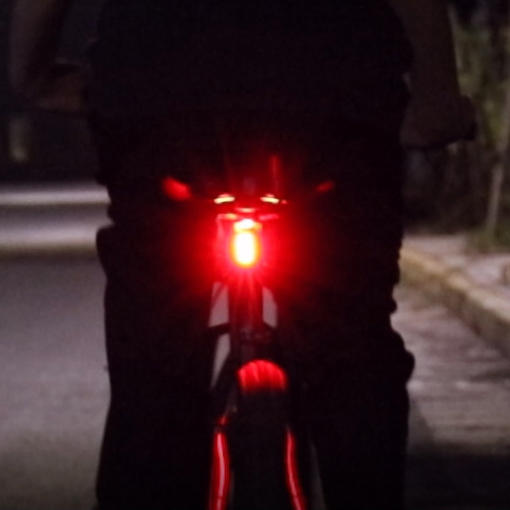 LED Tail Light USB Mini Electric Scooter Motorcycle E-bike Bike Bicycle Cycling