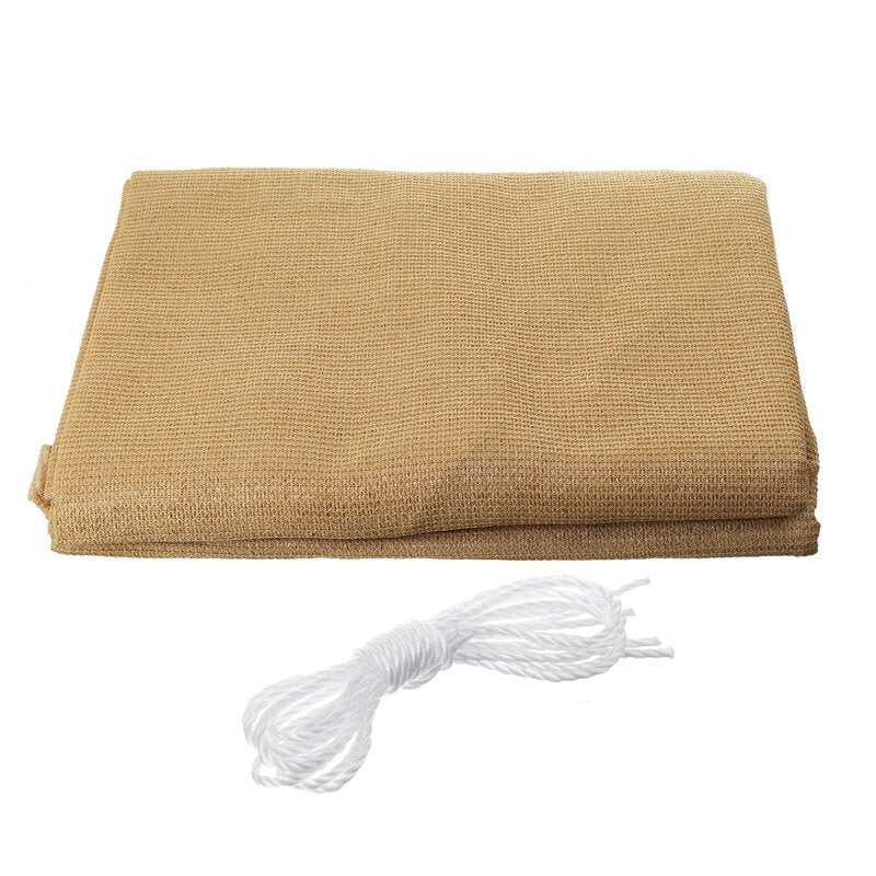 Triangle Sun Shade Sail Waterproof UV-proof Shade Net Garden Swimming Pool